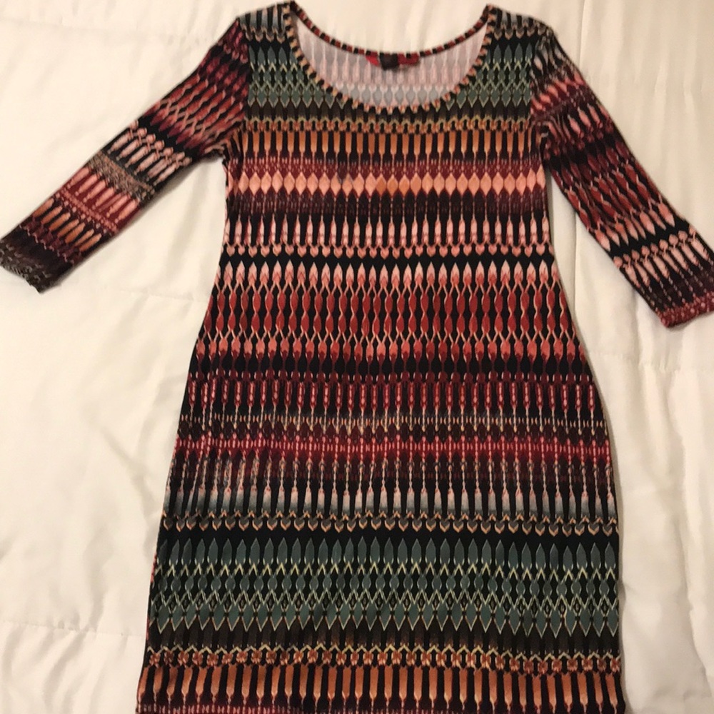 Pretty Print Mini Dress. Never worn but no tags